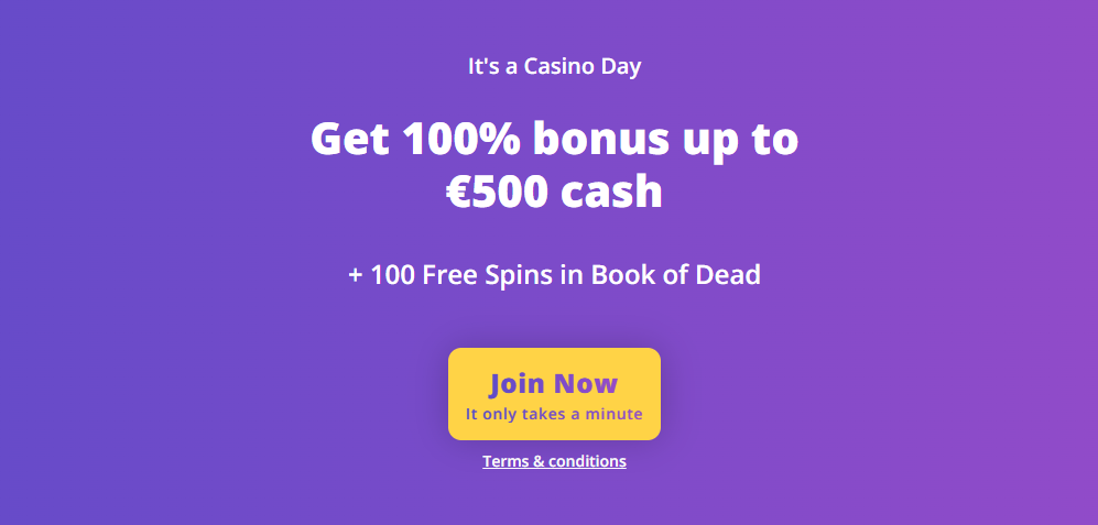 Casino Days offical website